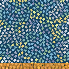 Windham Cubby Bear (Flannel) - Star Clusters in Blue Windham Cubby Bear (Flannel) - Star Clusters in Blue