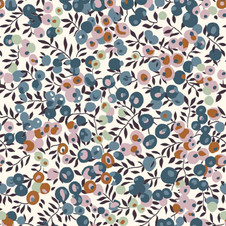Liberty Fabrics: Wiltshire A Organic Tana Lawn® (Steel Blue) Liberty Fabrics: Wiltshire A Organic Tana Lawn® (Steel Blue)