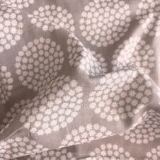 Cosmo: Flower Ball in Grey (Double Gauze) Cosmo: Flower Ball in Grey (Double Gauze)