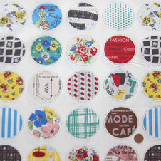 Yuwa Fabrics: Suzuko Koseki Dots (various colours) Yuwa Fabrics: Suzuko Koseki Dots (various colours)