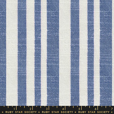 Ruby Star Society - Warp Weft Heirloom: Woven Texture Stripe in Bluebell Ruby Star Society - Warp Weft Heirloom: Woven Texture Stripe in Bluebell