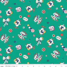 Liberty Quilting: Carnaby - Fluttering Floral B Liberty Quilting: Carnaby - Fluttering Floral B
