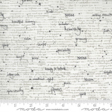 Moda - Botanicals by Janet Clare: Notes in Parchment Moda - Botanicals by Janet Clare: Notes in Parchment