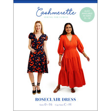 Cashmerette - Roseclair Dress Pattern Size 0-16 Cashmerette - Roseclair Dress Pattern Size 0-16