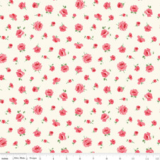 Liberty Quilting: Flower Show Midsummer - Mary Rose A - 1/2 yard