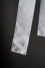 Merchant and Mills - Blanc Luxe (Metallic) Cotton Rib Merchant and Mills - Blanc Luxe (Metallic) Cotton Rib