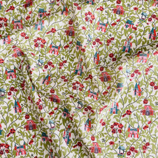 Liberty Fabrics: Bavaria B (Green) Tana Lawn® Liberty Fabrics: Bavaria B (Green) Tana Lawn®