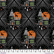 Free Spirit: Scaredy Cat by Rachel Hauser - Haunted House in Black Free Spirit: Scaredy Cat by Rachel Hauser - Haunted House in Black