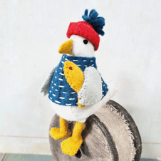 Corinne Lapierre: Sam the Seagull Felt Craft Mini Kit