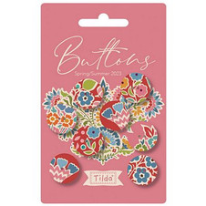 Tilda: Pie in the Sky - Pack of 8 Buttons (0.71" or 18 mm) Tilda: Pie in the Sky - Pack of 8 Buttons (0.71" or 18 mm)