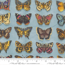 Moda: Junk Journal - Butterfly in Sky - 2.25 yards Moda: Junk Journal - Butterfly in Sky - 2.25 yards