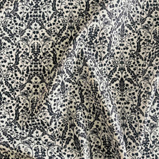 Liberty Fabrics: Fairy Story C (Black and White) Tana Lawn®  Liberty Fabrics: Fairy Story C (Black and White) Tana Lawn®