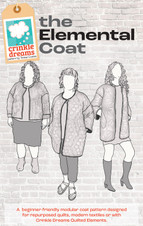 Crinkle Dreams - Elemental Coat Pattern Crinkle Dreams - Elemental Coat Pattern