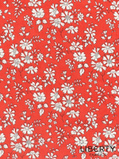 Liberty Fabrics: Capel AB (Tomato) Tana Lawn®
