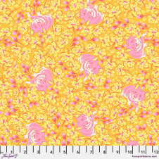 Free Spirit: Besties by Tula Pink - Chubby Cheeks in Buttercup Free Spirit: Besties by Tula Pink - Chubby Cheeks in Buttercup