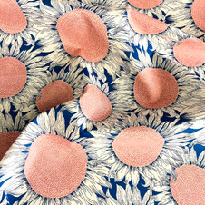 Liberty Fabrics: Hello Sunshine B (Blue) Tana Lawn® 