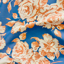 Liberty Fabrics: Carline Bloom B (Blue) Tana Lawn® Liberty Fabrics: Carline Bloom B (Blue) Tana Lawn®