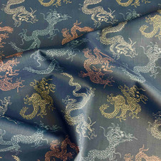 Liberty Fabrics: Dragon Spirit B (Blue) Tana Lawn® Liberty Fabrics: Dragon Spirit B (Blue) Tana Lawn®