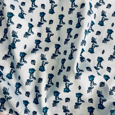 Liberty Fabrics: Love Nostalgia A (Blue) Tana Lawn® Liberty Fabrics: Love Nostalgia A (Blue) Tana Lawn®
