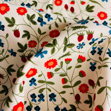 Liberty Japan: Mirabelle Red (Canvas) Liberty Japan: Mirabelle Red (Canvas)