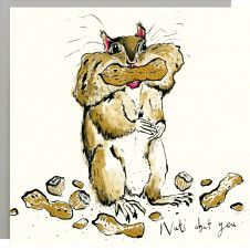 Anna Wright: Nuts About You Chipmunk Card Anna Wright: Nuts About You Chipmunk Card