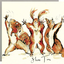 Anna Wright: Show Time Squirrel Card Anna Wright: Show Time Squirrel Card