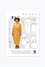 Named Clothing Finland - Lilja Dress, Pinafore & Blouse Named Clothing Finland - Lilja Dress, Pinafore & Blouse