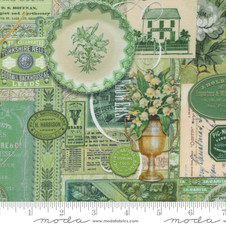 Moda: Curated in Color by Cathe Holden - Collage Patchwork in Green Moda: Curated in Color by Cathe Holden - Collage Patchwork in Green