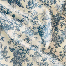 Liberty Fabrics x Bridgerton: Regency Trail A (Blue) Tana Lawn®  - 0.75 meters Liberty Fabrics x Bridgerton: Regency Trail A (Blue) Tana Lawn®  - 0.75 meters