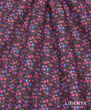 Liberty Fabrics: Capel Floret C (Aubergine)  Tana Lawn® 