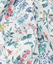 Liberty Fabrics: Botanist's Journey A (White Blues) Tana Lawn®  Liberty Fabrics: Botanist's Journey A (White Blues) Tana Lawn®