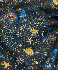 Liberty Fabrics: Adelajda in Space A (Yellow Accent) Tana Lawn® Liberty Fabrics: Adelajda in Space A (Yellow Accent) Tana Lawn®