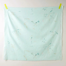 Nani Iro: Gunsei B (Mint) - Organic Cotton Double Gauze