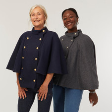 Coralie Bijasson France: Nuala Cape Pattern