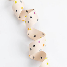 Stitch Supply Co: Starry Webbing in Natural / Magic (1.5" wide) Stitch Supply Co: Starry Webbing in Natural / Magic (1.5" wide)