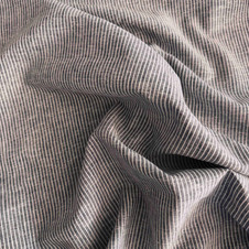 Grey Thin Stripes (Cotton Linen 53" wide) Grey Thin Stripes (Cotton Linen 53" wide)