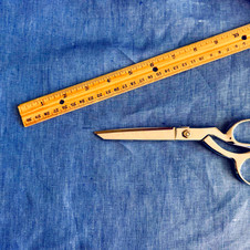 French Blue Solid (Pure Linen 59" wide)