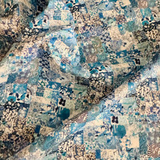 Liberty Fabrics: Archive Patchwork B (Blue) Tana Lawn® Liberty Fabrics: Archive Patchwork B (Blue) Tana Lawn®