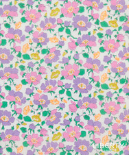 Liberty Fabrics: Mrs Stoneley A (Orchid Neon Orange) Tana Lawn® 
