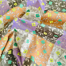 Liberty Fabrics: Rosita Check A (Lavender Charcoal) Tana Lawn® 