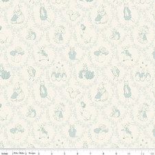 Riley Blake: Peter Rabbit™ & Friends - Toile in Cloud Riley Blake: Peter Rabbit™ & Friends - Toile in Cloud