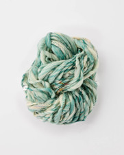Knit Collage: Dreamland Yarn in Eucalyptus Twist