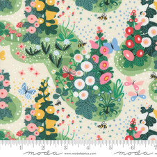 Moda: Love Letter by Lizzy House - Fairy Garden in Eggshell Moda: Love Letter by Lizzy House - Fairy Garden in Eggshell
