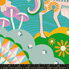 Ruby Star Society: Carousel by Melody Miller - Daydreamer in Turquoise