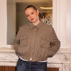 Coralie Bijasson France: Nessa Bomber Jacket Pattern