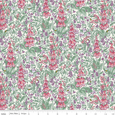 Liberty Quilting: Postcards from the Highlands - Foxgloves A Liberty Quilting: Postcards from the Highlands - Foxgloves A