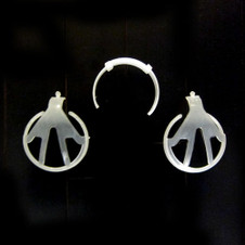 "Behind the Neck" Ear Muff Frames "Behind the Neck" Ear Muff Frames