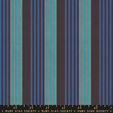 Ruby Star Society: Warp Weft Ooh Lucky Lucky - Ribbon Stripe in Soft Black Ruby Star Society: Warp Weft Ooh Lucky Lucky - Ribbon Stripe in Soft Black