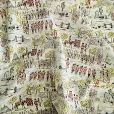 Liberty Fabrics: Marv's March A Tana Lawn® Liberty Fabrics: Marv's March A Tana Lawn®