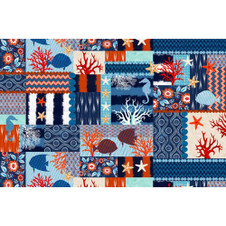 Michael Miller: Indo Ikat Collage